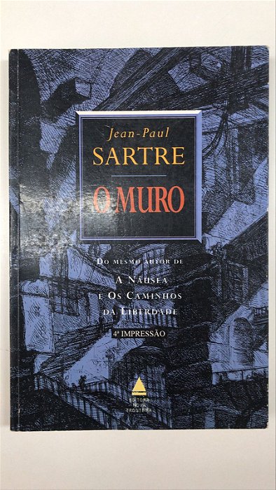 Livro o Muro Autor Sartre, Jean-paul (1939) [usado]