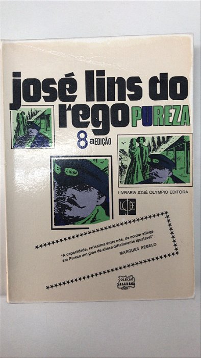 Livro Pureza Autor Rego, José Lins do (1976) [usado]