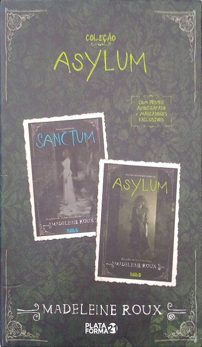 Livro Coleção Asylum (box) Autor Roux, Medeleine (2017) [seminovo]