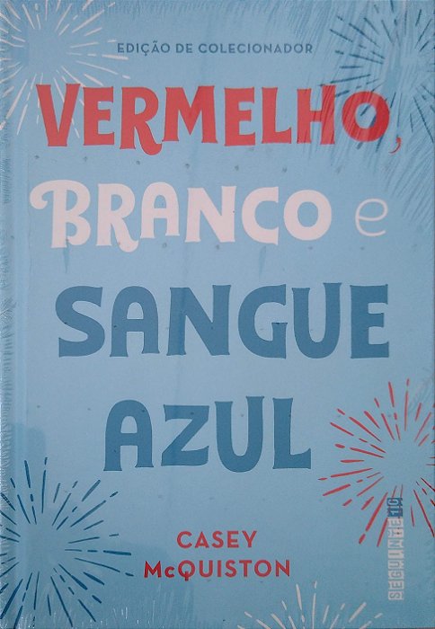 Livro Vermelho, Branco e Sangue Azul Autor Mcquiston, Casey (2022) [novo]