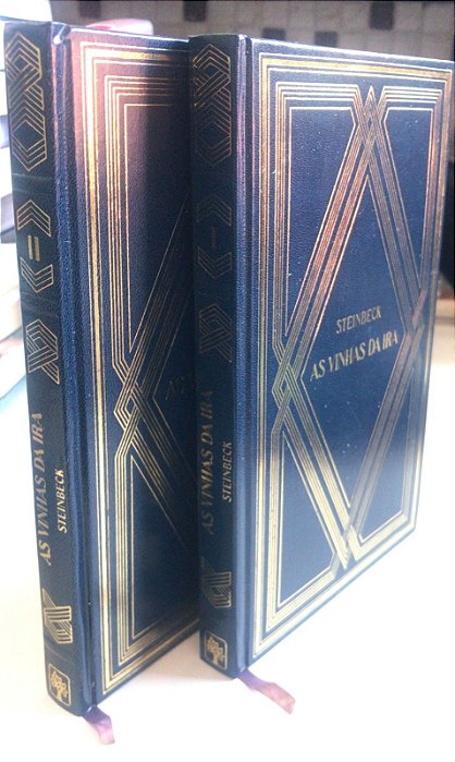 Livro as Vinhas da Ira- Vol. I e Ii Autor Steinbeck (1982) [usado]