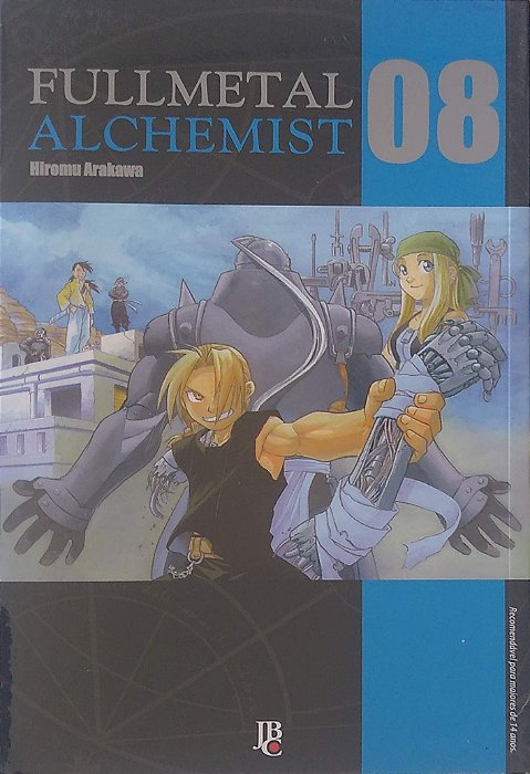 Gibi Fullmetal Alchemist #8 Autor Hiromu Arakawa (2017) [novo]