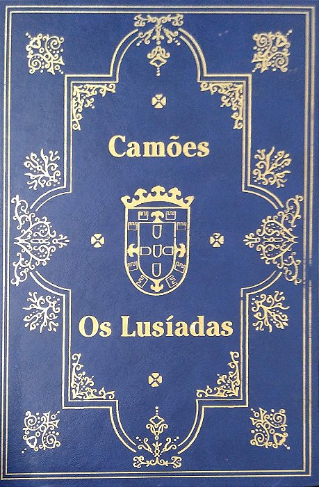 Livro os Lusíadas (capa Azul) Autor Camões, Luís de (2002) [usado]