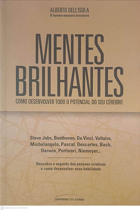 Livro Mentes Brilhantes Autor Dell''isola, Alberto (2012) [usado]