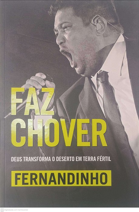 Livro Faz Chover Autor Fernandinho (2013) [usado]