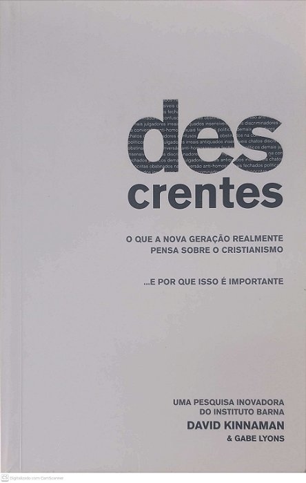 Livro Des Centres Autor Kinnaman, David (2012) [usado]