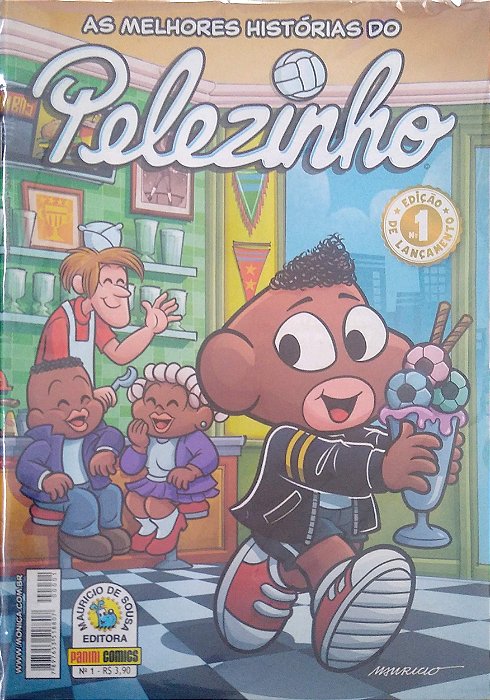 Gibi as Melhores Histórias do Pelezinho #1 Autor Sousa, Mauricio de (2012) [usado]