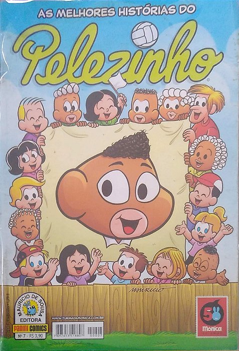 Gibi as Melhores Histórias do Pelezinho #7 Autor Sousa, Mauricio de (2013) [usado]