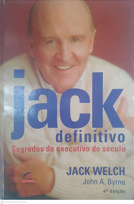 Livro Jack Definitivo Autor Welch, Jack (2001) [usado]