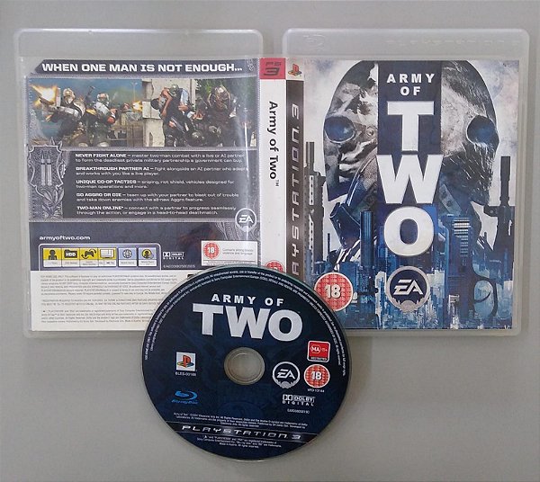 Dvd [jogo Ps3] Army Of Two Editora Ea Games (2007) [usado]