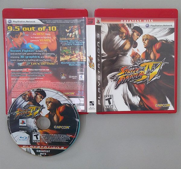 Dvd [jogo Ps3] Street Fighter Iv Editora Capcom (2009) [usado]