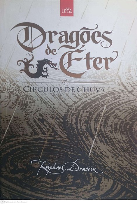 Livro Dragões de Eter e Circulos de Chuva Autor Dracon, Raphael (2010) [usado]