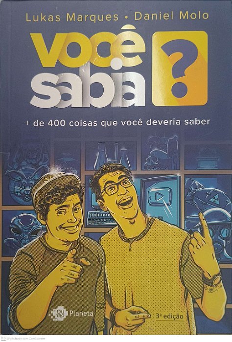 Livro Você Sabia ? + de 400 Coisas que Você Deveria Saber Autor Mologni, Daniel (2017) [usado]