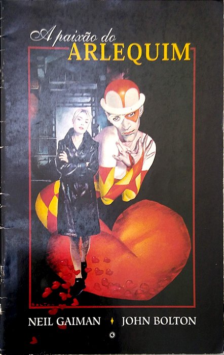 Gibi a Paixão do Arlequim Autor Gaiman, Neil & John Bolton (2002) [seminovo]