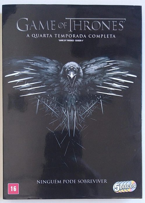 Dvd Game Of Thrones (quarta Temporada Completa) Editora (2019) [usado]