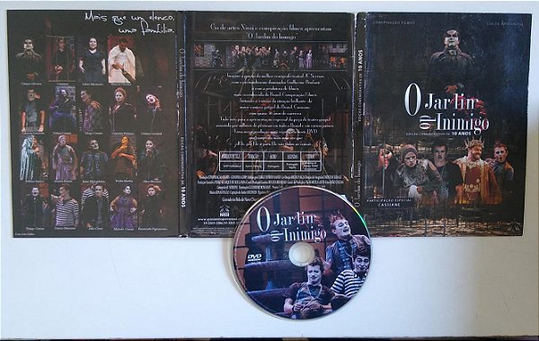 Dvd o Jardim do Inimigo Editora [usado]