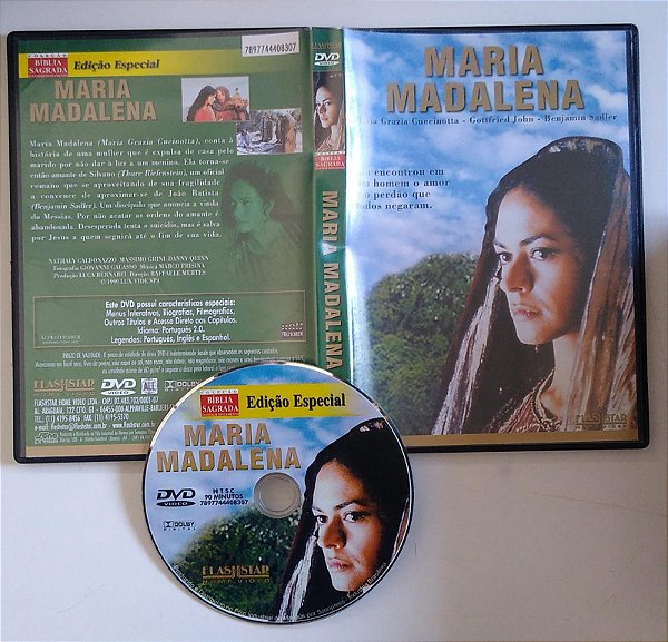 Dvd Maria Madalena Editora (1999) [seminovo]