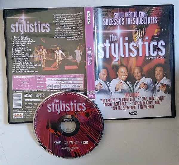 Dvd The Stylistics Editora [seminovo]