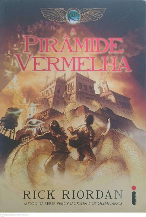 Livro a Pirâmide Vermelha Autor Riordan, Rick (2010) [seminovo]
