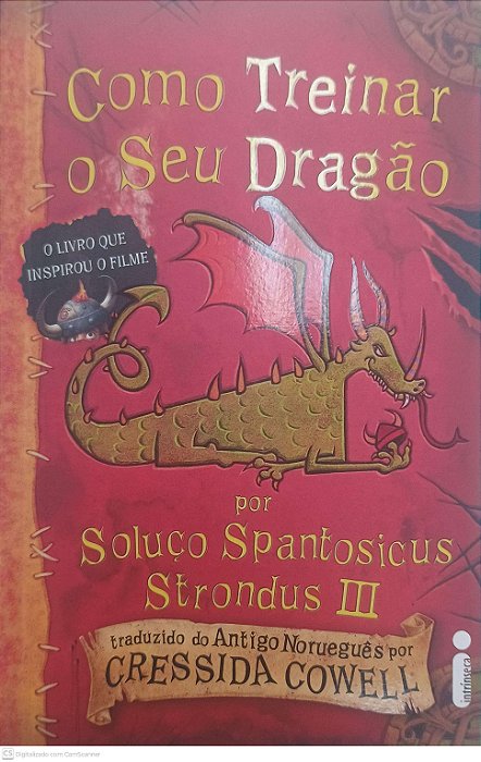 Livro Como Treinar o seu Dragão Autor Cowell, Cressida (2010) [seminovo]