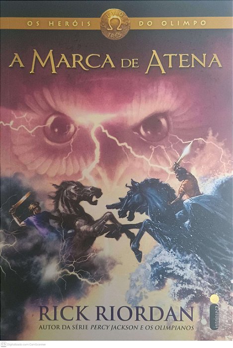 Livro a Marca de Atena Autor Riordan, Rick (2013) [seminovo]