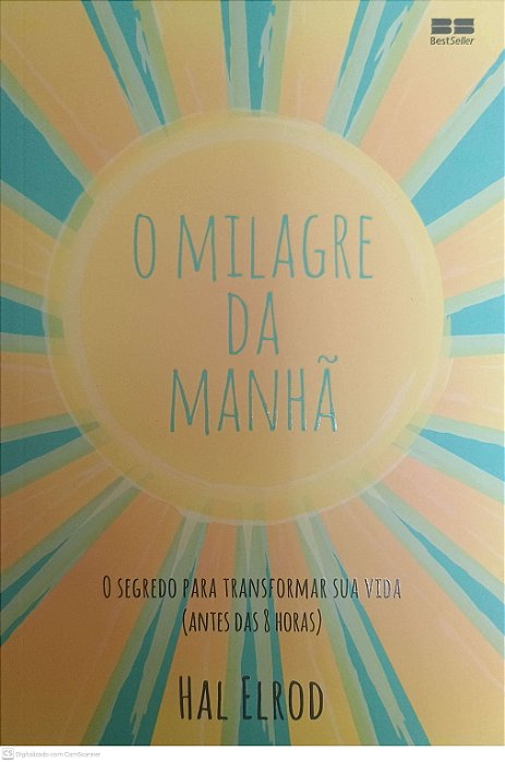Livro o Milagre da Manhã Autor Elrod, Hal (2022) [seminovo]