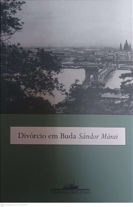 Livro Divórcio em Buda Autor Sándor Márai (2003) [usado]