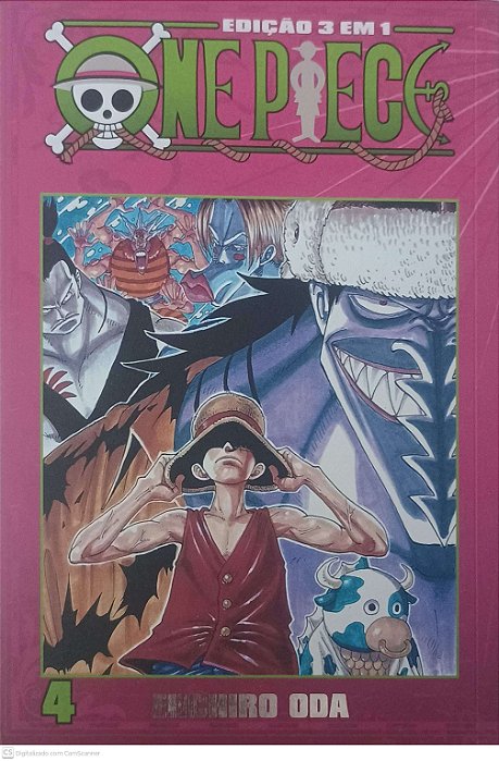 Gibi One Piece #4 Edição 3 em 1 Autor Oda, Eiichiro (2022) [seminovo]