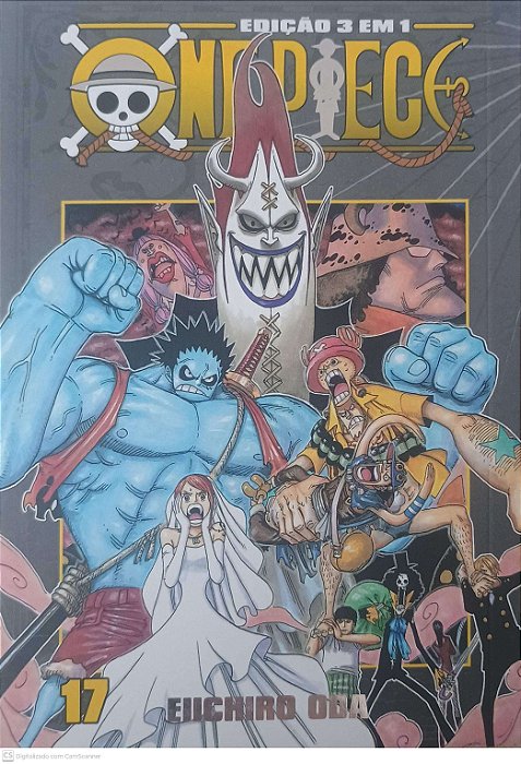 Gibi One Piece #17 Edição 3 em 1 Autor Oda, Eiichiro (2023) [seminovo]