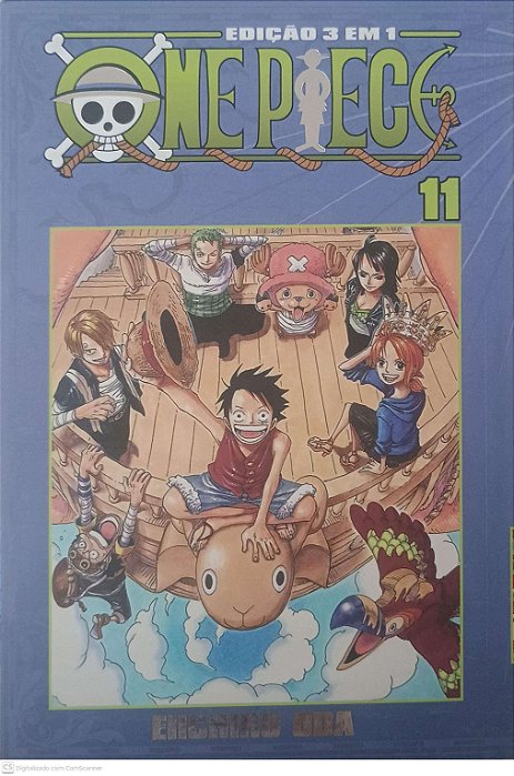 Gibi One Piece #11 Edição 3 em 1 Autor Oda, Eiichiro (2023) [seminovo]