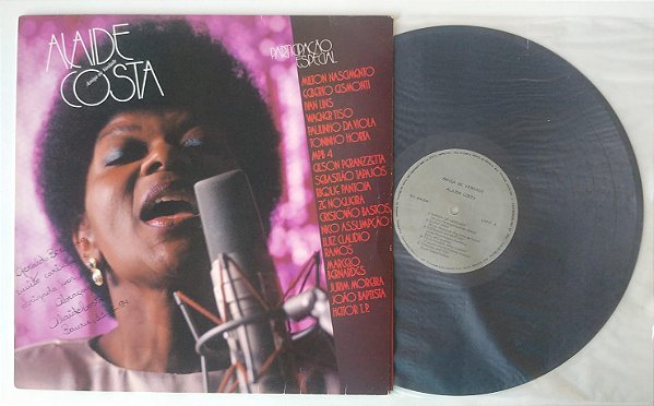 Disco de Vinil Amiga de Verdade - Lp 1988 Interprete Alaide Costa (1988) [usado]
