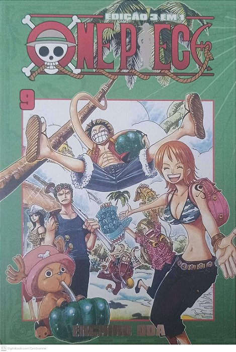 Gibi One Piece #9 Edição 3 em 1 Autor Oda, Eiichiro (2023) [seminovo]