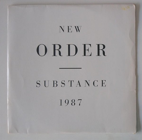 Disco de Vinil Substance - Lp 1987 [dois Discos] Interprete New Order (1987) [usado]