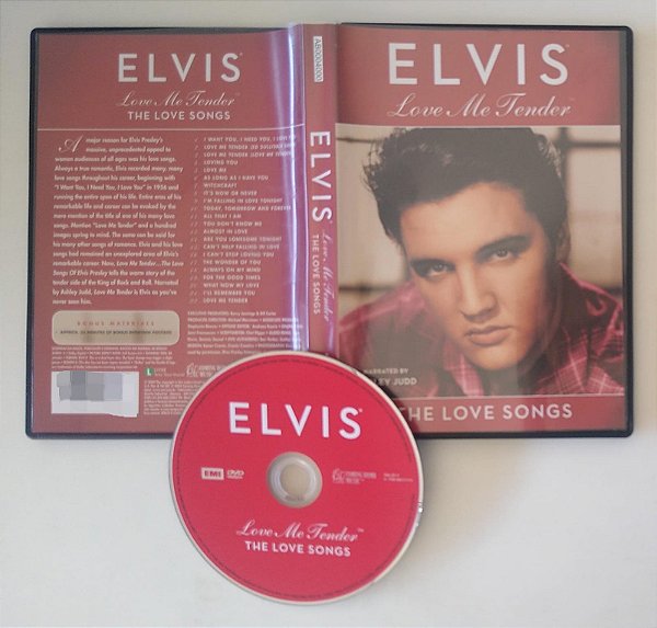 Dvd Elvis - Love Me Tender - The Love Songs Editora (2009) [seminovo]
