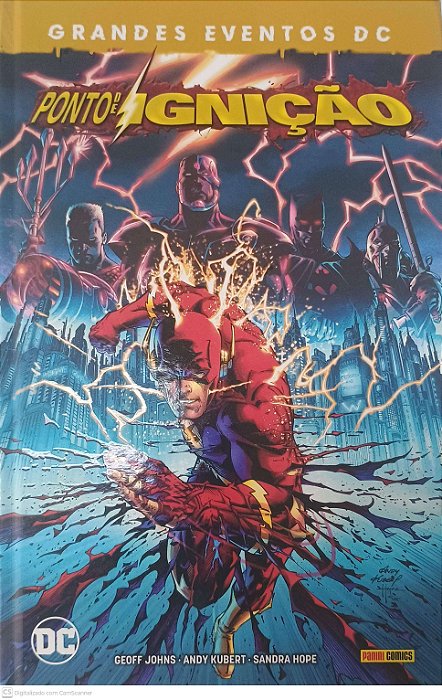 Gibi Grandes Eventos: Ponto de Ignição Autor Johns, Geoff (2022) [seminovo]