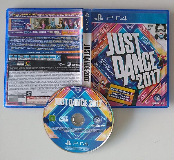 Dvd [jogo Ps4] Just Dance 2017 Editora Ubisoft (2016) [usado]