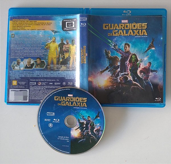 Dvd Guardiões da Galáxia [blu-ray] Editora (2014) [usado]
