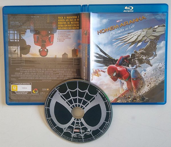 Dvd Homem-aranha - de Volta ao Lar [blu-ray] Editora (2017) [seminovo]