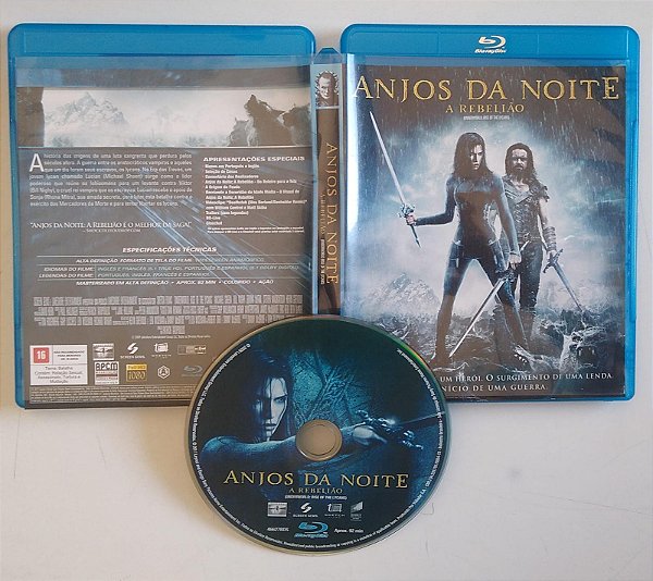 Dvd Anjos da Noite - a Rebelião [blu-ray] Editora (2011) [usado]