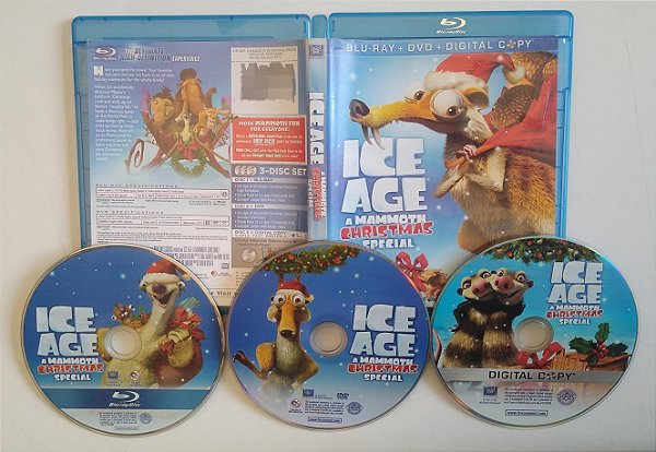 Dvd Ice Age - a Mammoth Christmas Special [blu-ray] Editora (2011) [usado]