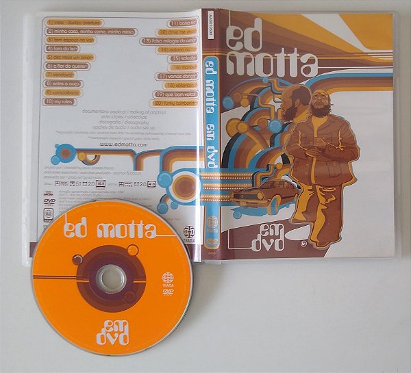 Dvd Ed Motta em Dvd Editora [usado]