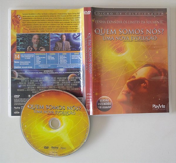 Dvd Quem Somos Nós? Uma Nova Evolução Editora (2005) [seminovo]