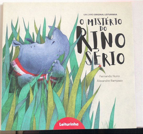 Livro o Mistério do Rino Sério Autor Nuno, Fernando e Alexandre Rampazo (2020) [usado]