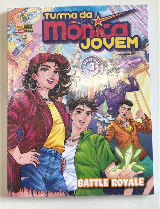 Gibi Turma da Mônica Jovem N# 6 Autor Mauricio de Sousa [novo]