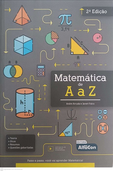 Livro Metematica de a a Z Autor Falco, André Arruda e Javert (2022) [usado]