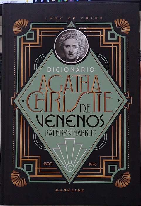 Livro Dicionário Agatha Christie de Venenos Autor Harkup, Kathryn (2020) [seminovo]