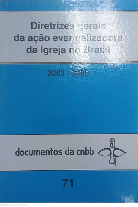 Livro Diretrizes Gerais da Ação Evangelizadora da Igreja no Brasil Autor Editora Paulinas (2003) [usado]
