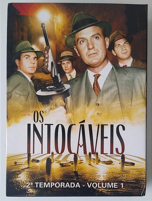 Dvd os Intocáveis; Vol. 1 - (2ª Temporada) (4 Discos) Editora (2009) [usado]
