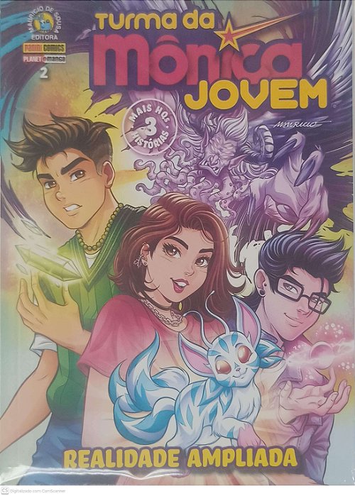 Gibi Turma da Monica Jovem, Realidade Ampliada - Numero #2 Autor Sousa, Mauricio de (2021) [seminovo]