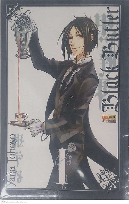 Gibi Black Butler, Volume #1 Autor Toboso, Yana (2012) [seminovo]